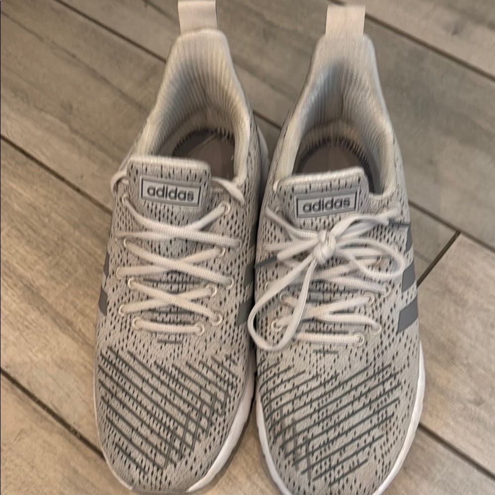 Adidas Gray Athletic Sneakers - Picture 2 of 4